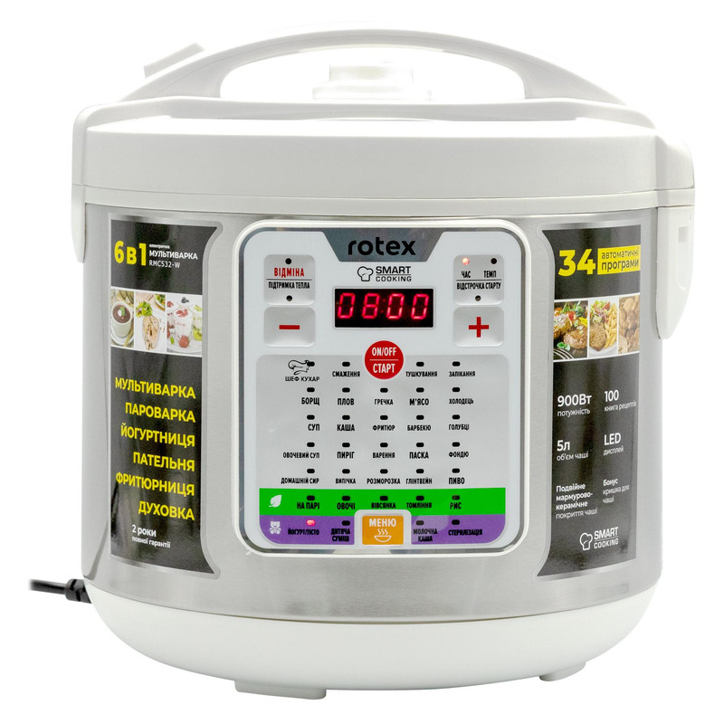 Мультиварка ROTEX RMC532-W